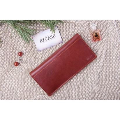 Женский кошелек из кожи Flight коричневый Арт.C5