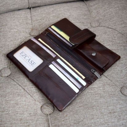 Длинный кожаный кошелек Homer Арт.K3.5