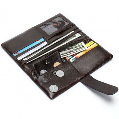 Длинный кожаный кошелек Homer Арт.K3.5