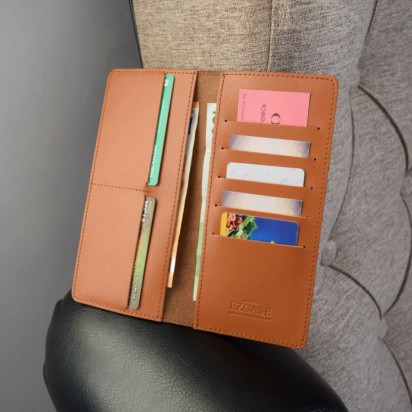 Длинный кошелек Sibyl песочного цвета. Арт. K3.6