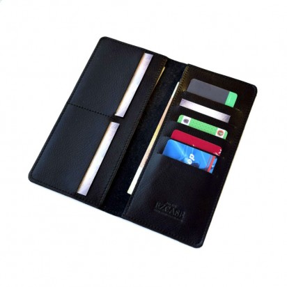 Длинный кошелек Sibyl чёрного цвета. Арт. K3.6