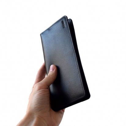 Длинный кошелек Sibyl чёрного цвета. Арт. K3.6