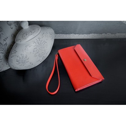 Портмоне для билетов красное С12.1