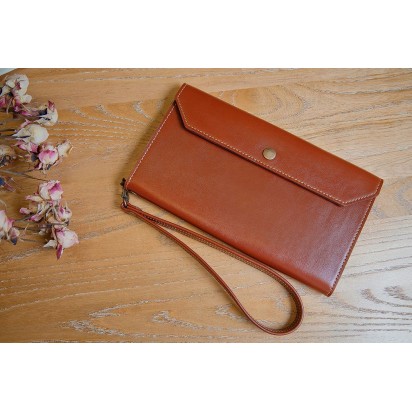 Портмоне для билетов коричневое С12.1