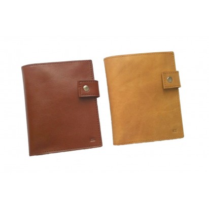 Портмоне для автодокументов, паспорта и денег коричневое С12