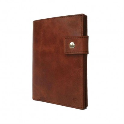 Портмоне для автодокументов, паспорта и денег коричневое С12