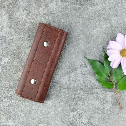 ключница Mini коричневая C7.1