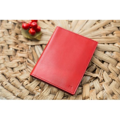 Обложка для документов красная C13