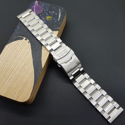 Стальной браслет для наручных часов Амфибия Россия 24 мм CRW502-24