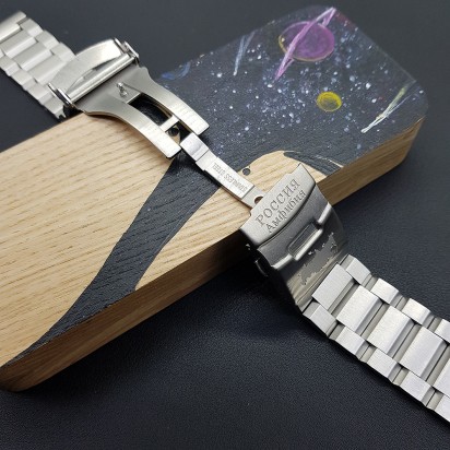 Стальной браслет для наручных часов Амфибия Россия 24 мм CRW502-24