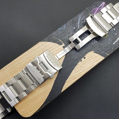 Стальной браслет для наручных часов Амфибия Россия 24 мм CRW502-24