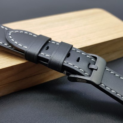 Ремешок ARMO из натуральной кожи для наручных часов 20 мм артикул 4741-20L