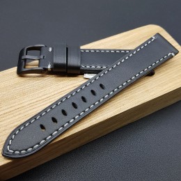 Ремешок ARMO из натуральной кожи для наручных часов 20 мм артикул 4741-20L