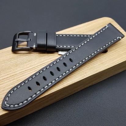 Ремешок ARMO из натуральной кожи для наручных часов 20 мм артикул 4741-20L