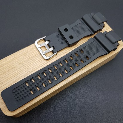 Ремешок подходит для часов Casio G-Shock GA1000, GA1100, GW4000, A1100, G1400 артикул CRW533