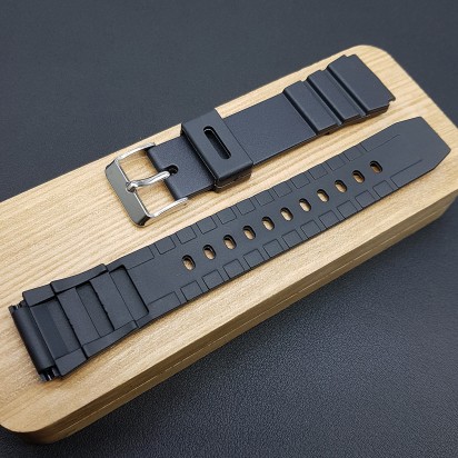 Ремешок пластиковый для часов 20 мм подходит к Casio артикул CRW547-20