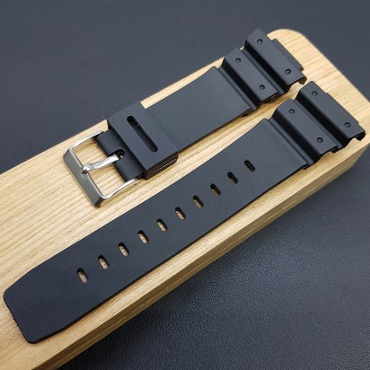 Ремешок подходит для часов Casio G-Shock DW-5600, 5000, 5030, 5025, 5700, GWX-5600, GW-5000, GLS-5600, GW-M5610, G-5600, GW-B5600, GLX-5600, GB-5600,GW-6900,GA-2100, 9052 SERIES, 5600 артикул CRW549-16