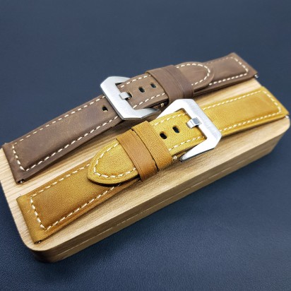 Комплект из четырех ремешков в стиле Luminor Panerai 22 мм артикул CRW554-22-20