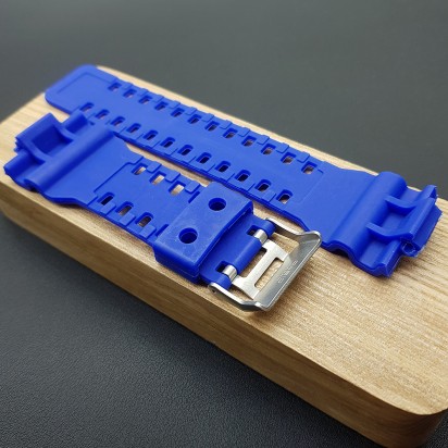 Ремешок синего цвета для спортивных часов Casio G-Shock 16 мм CRW481-16