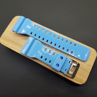 Ремешок голубого цвета для спортивных часов Casio G-Shock 16 мм CRW483-16