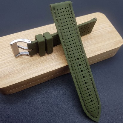 Комплект из трех каучуковых ремешков для часов 22 мм артикул CRW516-22-20