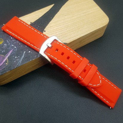 Комплект из двух каучуковых ремешков для часов 20 мм артикул CRW525-20-18