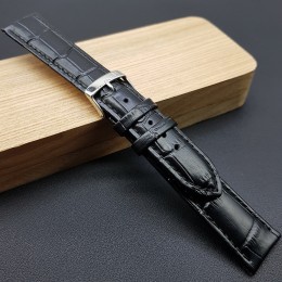Ремешок Modeno черного цвета для наручных часов 22 мм артикул A001-22mm