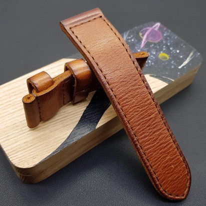 Ремешок коричневого цвета от RemenMaster для часов 26 мм артикул RM005-26-24