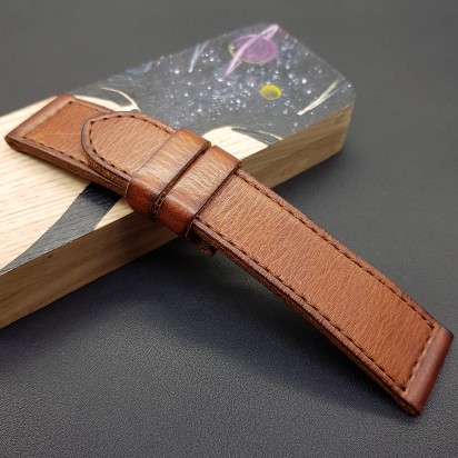 Ремешок коричневого цвета от RemenMaster для часов 26 мм артикул RM005-26-24