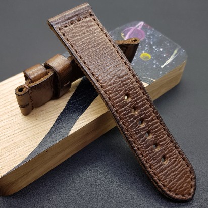 Ремешок коричневого цвета от RemenMaster для часов 26 мм артикул RM015-26-24