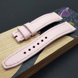 Ремешок нежно-розового цвета от RemenMaster для часов 18 мм артикул RM021-18-16