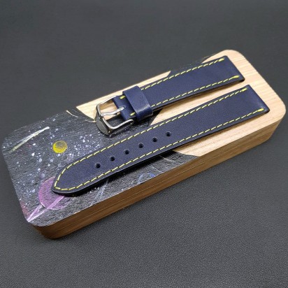 Кожаный ремешок ручной работы для часов 20 мм M191-20-18