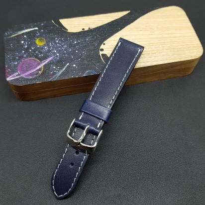 Кожаный ремешок ручной работы для часов 24 мм M193-24