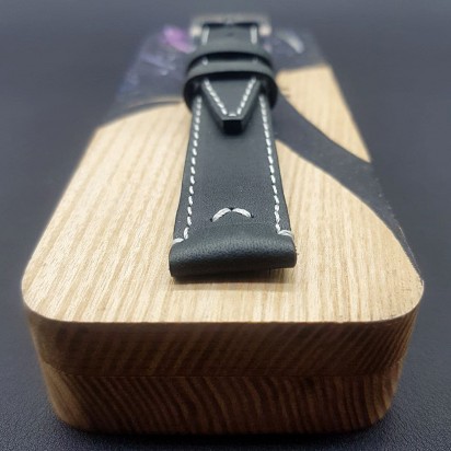 Кожаный ремешок ручной работы для часов 18 мм M241-18-16