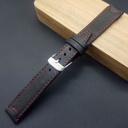 Кожаный ремешок ручной работы для часов 18 мм M242-18-16