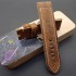 Авторский кожаный ремешок ручной работы для часов Luminor Panerai 24 мм M271-24-24