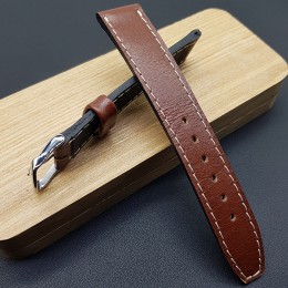 Кожаный коричневый ремешок RemenMaster для часов 20 мм артикул M275-20-18