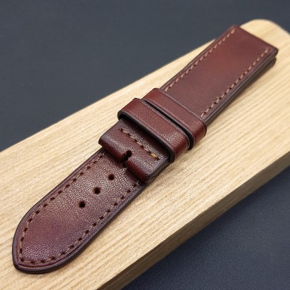 Ремешок коричневого цвета от RemenMaster для часов 22 мм артикул M082-22-22