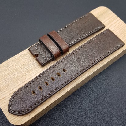 Ремешок коричневого цвета от RemenMaster для часов 24 мм артикул M166-24-22