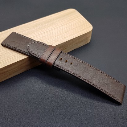 Ремешок коричневого цвета от RemenMaster для часов 24 мм артикул M166-24-22