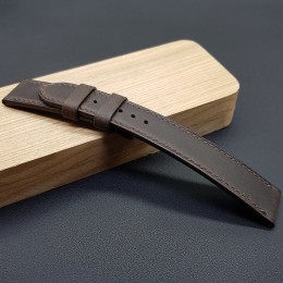 Ремешок коричневого цвета от RemenMaster для часов 20 мм артикул M167-20-18