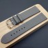 Ремешок ручной работы серого цвета от REMENMASTER для часов 22 мм артикул M260-22-20