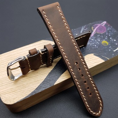 Ремешок коричневого цвета от RemenMaster для часов 20 мм артикул M290-20-18