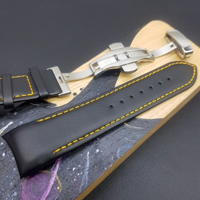 Ремешок кожаный для часов Tissot Couturier 24 мм артикул CRW508-24-22