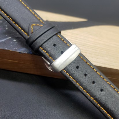 Ремешок кожаный для часов Tissot Couturier 22 мм артикул CRW508-22-20