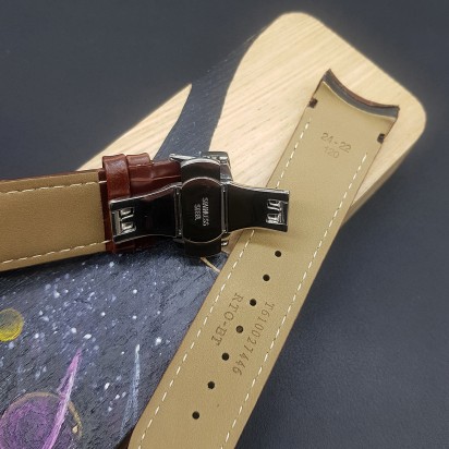 Ремешок кожаный для часов Tissot Couturier 24 мм артикул CRW509-24-22