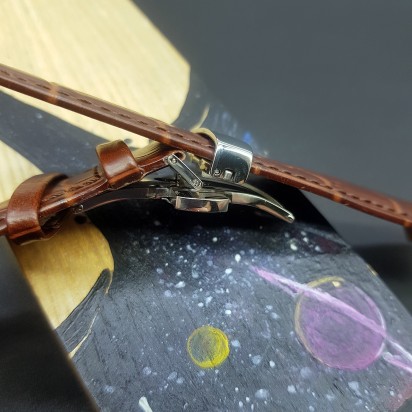 Ремешок кожаный для часов Tissot Couturier 24 мм артикул CRW509-24-22