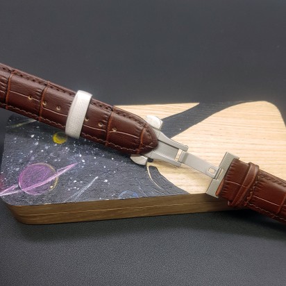 Ремешок кожаный для часов Tissot Couturier 22 мм артикул CRW509-22-20