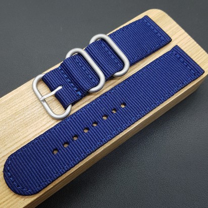 Текстильный ремешок для часов с размером креплений 24 мм артикул TSR002-24-24