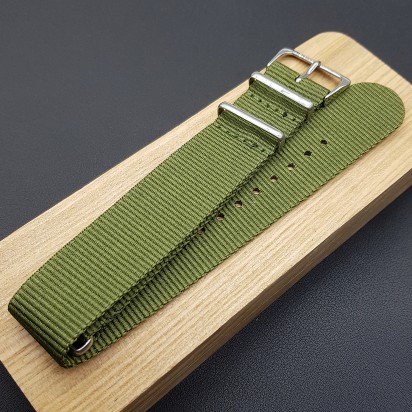 Ремешок NATO текстильный для часов 22 мм артикул TSR003-22-22